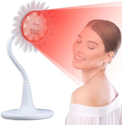 ضوء عباد الشمس الأحمر، 660 نانومتر 810 نانومتر 850 نانومتر 1050 نانومتر، 11 في 1 ضوء LED ذكي يتم التحكم فيه بواسطة التطبيق، أحمر وأشعة تحت الحمراء القريبة للوجه والجسم والشعر والرقبة في المنزل in Saudi Arabia