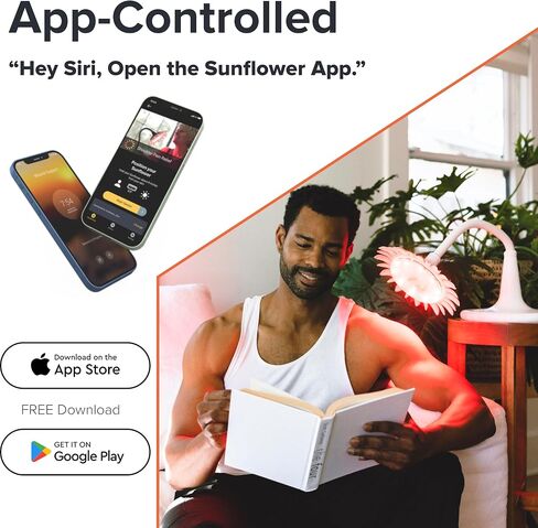 ضوء عباد الشمس الأحمر، 660 نانومتر 810 نانومتر 850 نانومتر 1050 نانومتر، 11 في 1 ضوء LED ذكي يتم التحكم فيه بواسطة التطبيق، أحمر وأشعة تحت الحمراء القريبة للوجه والجسم والشعر والرقبة في المنزل in Saudi Arabia