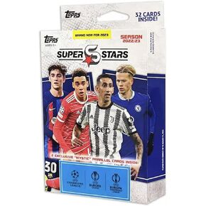 Topps UEFA Superstars 22/23 Hanger Pack (4 Packs)