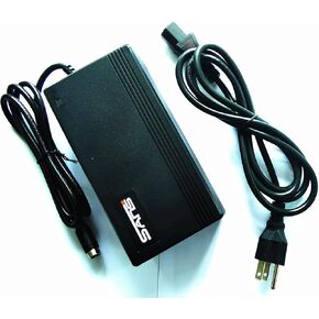 SANS 54V 2A Electric Bike Charger for 48V Lithium Battery Input Voltage AC120V(Straight Lotus Jack Connector)