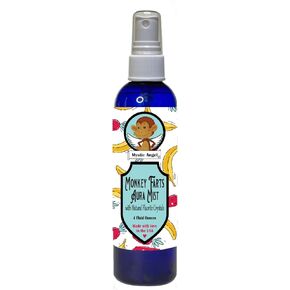 Monkey Farts Aura Mist with Reiki Charged Fluorite Crystals - 4 oz. - Spray Negative Energy Away - Cleanse Your Aura and Boost Your Mood