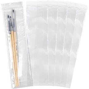 Spartan Industrial - 6" X 12" (1000 Count) 2 Mil Clear Reclosable Zip Plastic Poly Bags with Resealable Lock Seal Zipper