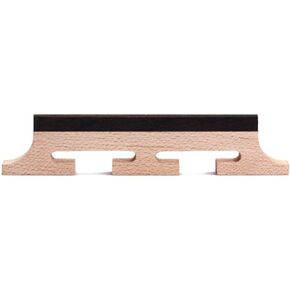 Alnicov Banjo Bridge Maple Ebony Bridge for 5 String Banjo