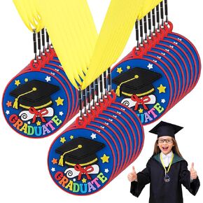 Kindergarten Graduation Medal for Kids Preschool Pre-k Graduation Award Medals with Neck Ribbon for School Student Graduation Party Gifts Favors