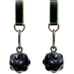 Trademark Innovations Pull Up Power Grip Balls Climbing Board Bouldering Hangboard Grip Trainers