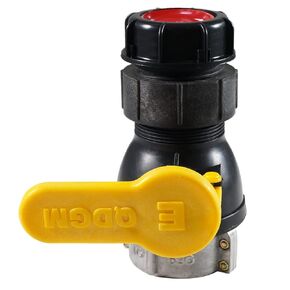 IBC Tank 62mm Coarse Thread Cap Valve Adapter Ball Valve Drain Adapter Container