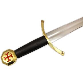 Medeival Warrior 12th Century Razor Sharp Knights Templar Medieval War Sword
