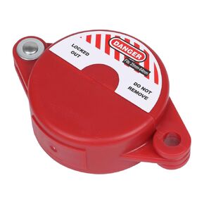 Red Gate Valve Lockout, Use Hose Bib Lock, Petroleum, Natural Gas Valve, Chemical Industry etc. -SGVL01
