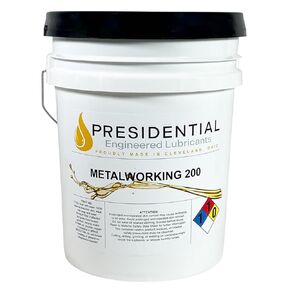 Metalworking 200- High Pressure Industrial Lubricants for Metal Removing Operations-Multipurpose Cutting Fluid That Prolongs Tool Life - Made in USA (5 Gallon)