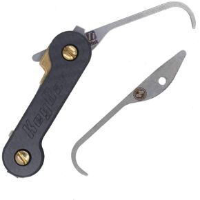 KeyBar Titanium Door Hook, 3.75" overall, ACS-DRONPR