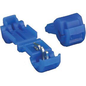 Install Bay 3MBTT 3M T-Tap Connector 18/14 Gauge - 100 Pack (Blue)
