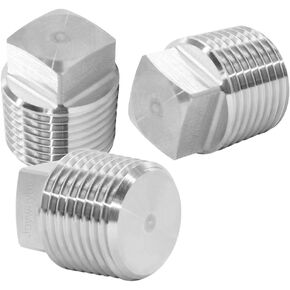 Joywayus 3PCS 3/4" NPT Stainless Steel Boat Plugs, Boat Hull Spare Garboard Drain Plug Suitable for Bayliner Four Winns Glastron Larson Sea Ray Starcraft and Many Other Models