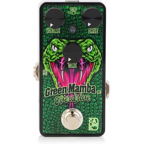 Caline G002 Green Mamba Overdrive Pedal Mid-rich Vintage Voiced Overdrive Guitar Effect