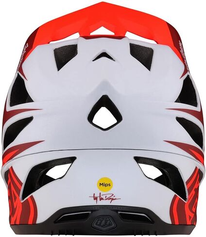 Troy Lee Designs Stage Valence Full Face Mountain Bike Helmet for Max Ventilation Lightweight MIPS EPP EPS Racing Downhill DH BMX MTB - Adult Men Women (Red, XL/XXL) in Saudi Arabia