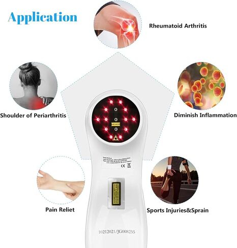 Powerful Cold Red Light Device for Joint and Muscles, Infrared Light Machine Multi-Speed Regulation with Pulse Function(808nm&650nm) in Saudi Arabia