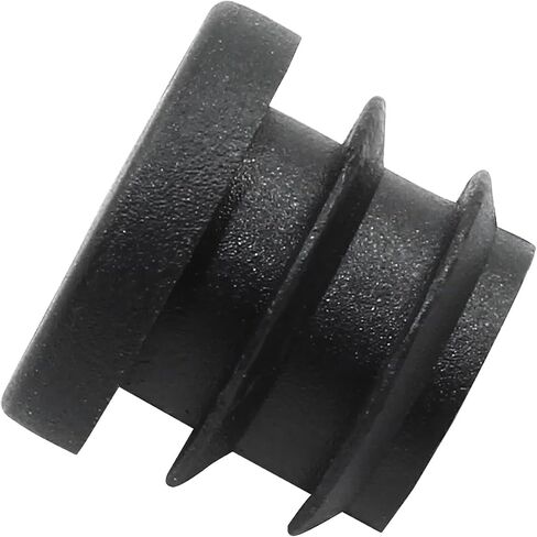 20 Pack 1" Round Plastic Plug, Furniture Pipe Tube Cover Insert Tubing End Caps for Round Tubing Post, Pipe Post, Chairs (Black) in Saudi Arabia