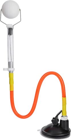 VGEBY Adjustable Table Tennis Ball Sucker Trainer Accessory, Rotation Mastery, Elastic Steel Wire for Fast Serve Speed, Ideal for Practice and Entertainment Best Serving Machine in Saudi Arabia