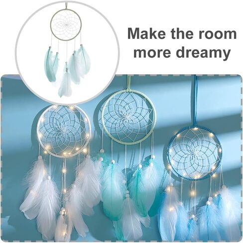 Dream Catcher Handmade Dreamcatcher Stylish Nice Dream Dream Catcher for Bedroom Wall Hanging Decorations Ornaments in Kuwait