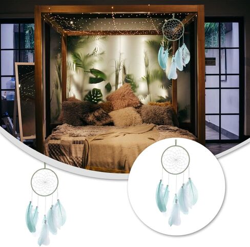 Dream Catcher Handmade Dreamcatcher Stylish Nice Dream Dream Catcher for Bedroom Wall Hanging Decorations Ornaments in Kuwait