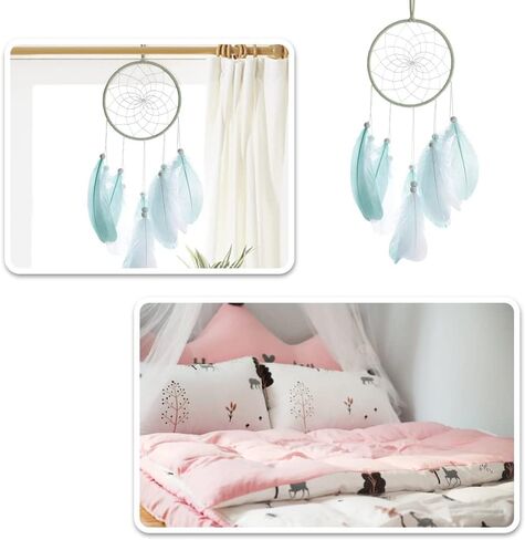 Dream Catcher Handmade Dreamcatcher Stylish Nice Dream Dream Catcher for Bedroom Wall Hanging Decorations Ornaments in Kuwait