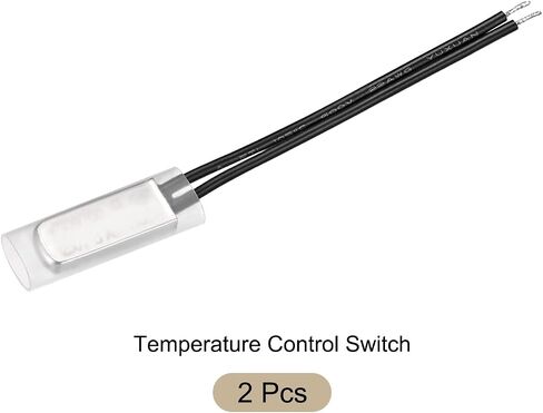KSD9700 NC 110C Temperature Control Switch Thermostat Thermal Protector Switch - Normally Close/250V 5A/Metal/2Pcs in Saudi Arabia