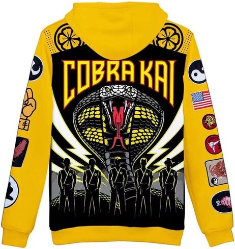 XIAMUSZ الكاراتيه هوديي تأثيري حلي ثلاثية الأبعاد البلوز البلوز in Kuwait