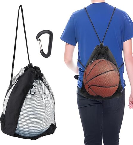 حقيبة كرة واحدة، حقيبة تخزين الكرة، حقيبة حمل شبكية، حقيبة ظهر برباط، حقيبة كرة رياضية لحمل كرة السلة وكرة القدم وكرة القدم in Kuwait