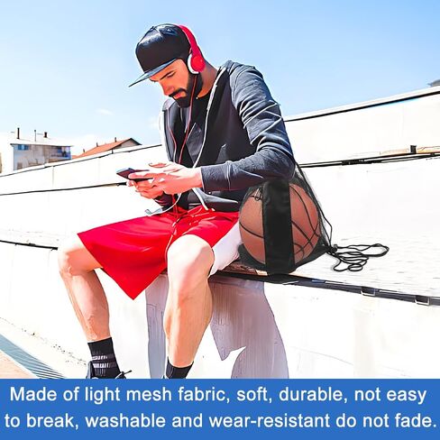 حقيبة كرة واحدة، حقيبة تخزين الكرة، حقيبة حمل شبكية، حقيبة ظهر برباط، حقيبة كرة رياضية لحمل كرة السلة وكرة القدم وكرة القدم in Kuwait