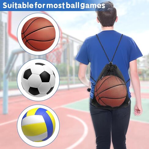 حقيبة كرة واحدة، حقيبة تخزين الكرة، حقيبة حمل شبكية، حقيبة ظهر برباط، حقيبة كرة رياضية لحمل كرة السلة وكرة القدم وكرة القدم in Kuwait