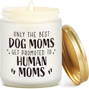 Best Expecting Mom Gifts,New Mom Gifts for Pregnant Women,Funny Dog Mom Pregnancy Gift for New Mom,First Time Mom Gifts,Mothers Day Gifts for New Mom,Mom to Be Gifts with Lavender Scented Candle