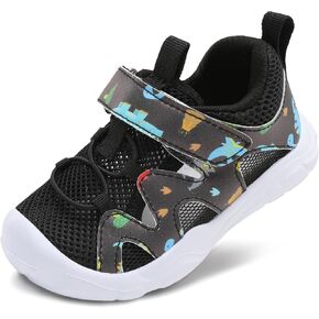 FEETCITY Toddler Sneakers Sports Shoes Kids Sneakers for Boys Girls Walking Running Sneakers Breathable Lightweight Fashion Casual