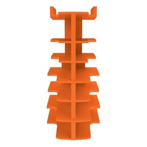 Big D The D-Tower Refill, Mango Bay Fragrance, Red-Orange - Lasts up to 45 Days - Air freshener Ideal for restrooms, Offices, hallways, Kitchens, Bathroom Stalls