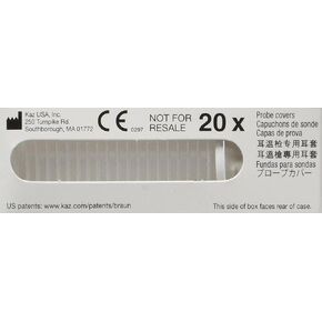 Braun Thermoscan Ear Thermometer Lens Filters (20 Pack)