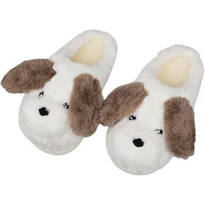 XIXITIAO Fuzzy Slippers,Cute Slippers for Women Men,Kawaii Cartoon Animal Slippers Plush House Shoes,Womens Slides for Indoor pantuflas para de mujer