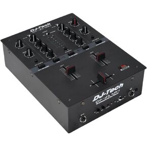 DJ Tech, 2 DJ Mixer, Black, One Size (DIF2SMKII)