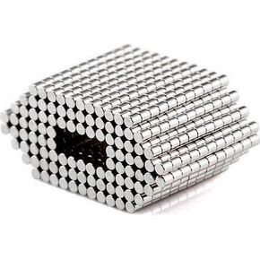 200 Pieces 2x2mm Small Fridge Magnets for Crafts Refrigerator Whiteboard Kitchen Office Magnet