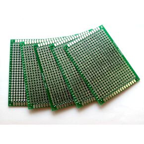 Penta Angel 10pcs Double-Side Prototype PCB Universal Printed Circuit Board Universal PCB Circuit Board (5x7cm)