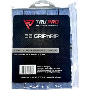 GripnRip Overgrips 30-pack | Extra Dry | Super Absorbent | Non-Slip