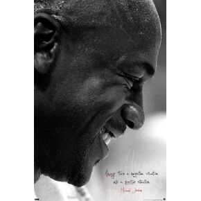 Trends International Michael Jordan - Always Positive Wall Poster