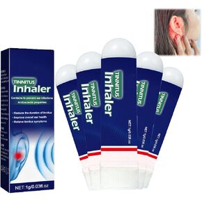 Echo Ease Tinnitus Inhaler,Tinnitus Relief for Ringing Ears Device,Relieve Ear Discomfort,Echo Ease for Tinnitus (5pcs)