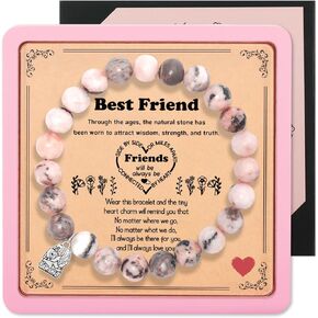 Thank You Retirement Gifts for Mom, Graduation Gifts for Niece Sister Friend, Healing Bracelet Sympathy Gifts for Loss Of Loved One, Get Well Soon Gifts, New Grandma Gifts First Time