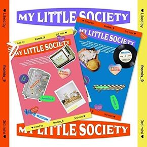 Fromis_9 My Little Society 3rd Mini Album Random Version CD+72p PhotoBook+1p Mini Card+2p PhotoCard+Message PhotoCard Set+Tracking Kpop Sealed