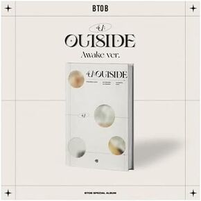 4U : Outside Special Album Awake Version CD+96p Booklet+1p Lyric Paper+1p Invitation Card+1p Postcard+1p PhotoCard+1p Film PhotoCard+Message PhotoCard Set+Tracking Kpop Sealed