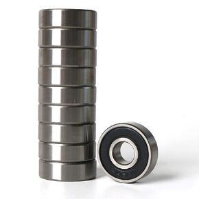 608-2RS Ball Bearings 608-2RS High Speed ABEC-9 Skateboard Bearings for Blenders, Skateboards,Scooters, Spinners, Roller 608 Skateboard Bearing 10 pcs