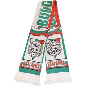 Bulgaria Scarf | Soccer Fan Scarf | Premium Acrylic Knit