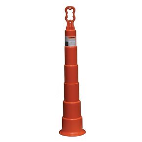 Cortina EZ Grab Guardian Channelizer Roof Perimeter Warning Post, High Visibility, 03-765, Orange