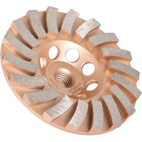 4-1/2 Inch 18 Turbo Segments 5/8 Inch -11 Arbor Grinding Wheels Diamond Cup Grinding Wheels Fit for Concrete and Masonry Available