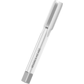 Metric Machine Tap M10 x 0.5, HSS 6542 Screw Tap H2, 3 Straight Flutes Thread Hole Repair Tools, Screw Milling Threading Machinist Repair(M10 x 0.5mm)