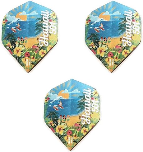Wayne Mardle Hawaii 501 Standard Flights, 100 Micron (1 Set) in Saudi Arabia