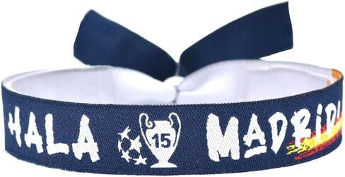 BDM - Pulsera Real Madrid Merengue de tela ajustable in Kuwait